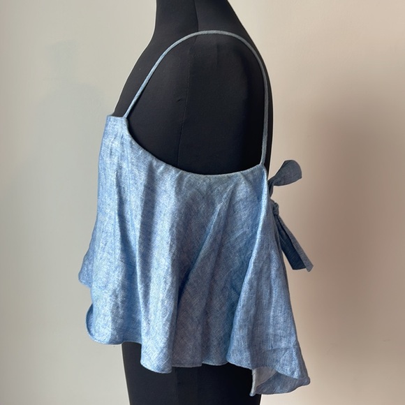 Milly Denim Rie Back Top - Picture 5 of 13